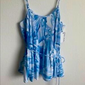 Nine West tank with tie